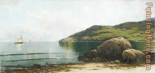 Marine Landscape painting - Alfred Thompson Bricher Marine Landscape art painting